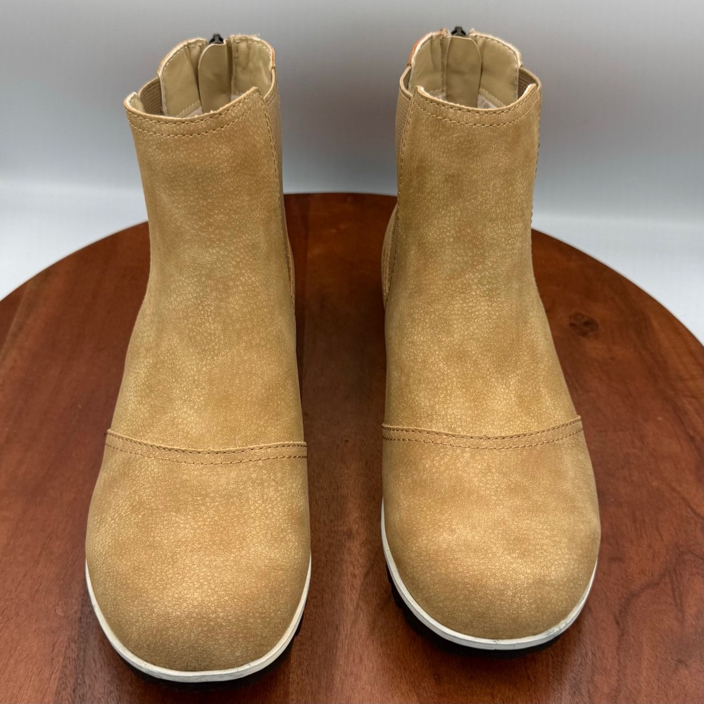 JBU By Jambu Peacock Water Resistant Ankle Boots Tan Lined Womens‎ 11M B2PEC04